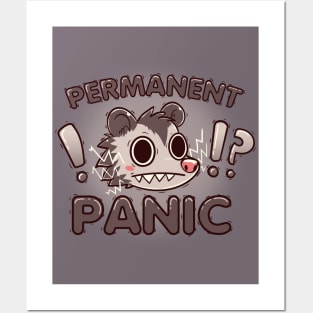 Permanent Panic Opossum Posters and Art